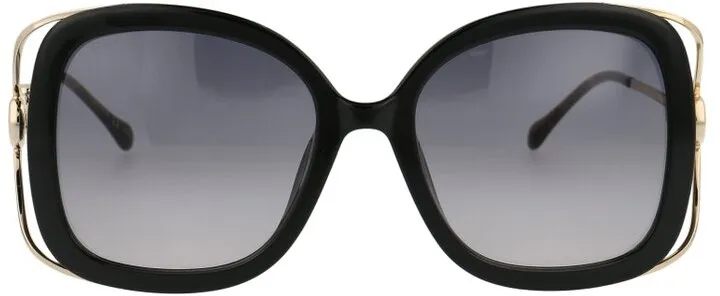Gucci Eyewear Horsebit Detail Square Frame Sunglasses