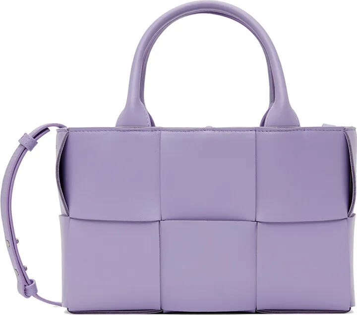 Bottega Veneta Purple Arco Tote