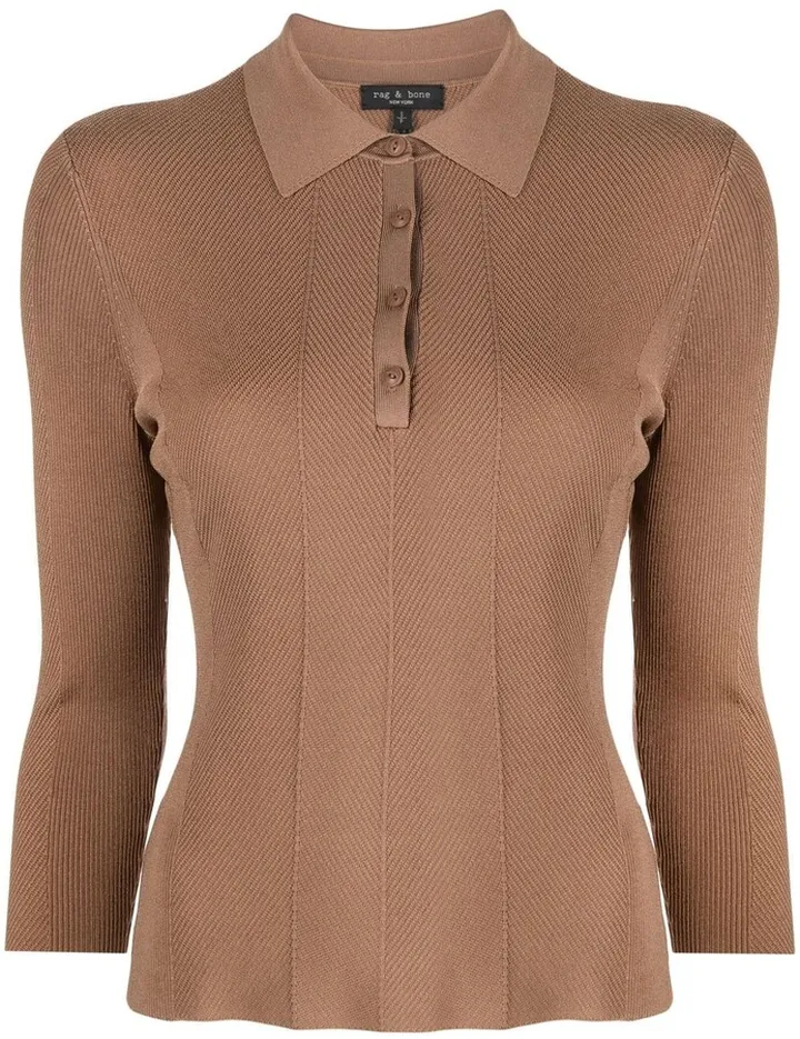 Knitted Polo Shirt