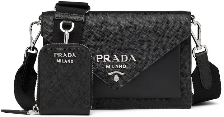 Saffiano leather mini bag