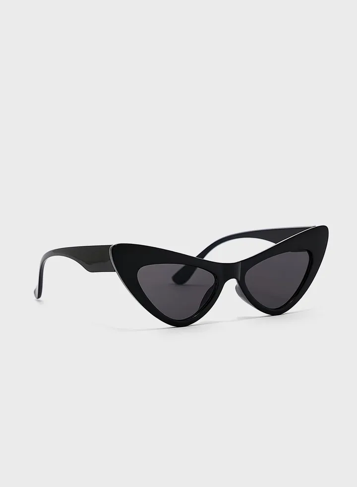 Smooth Edge Cateye Sunglasses