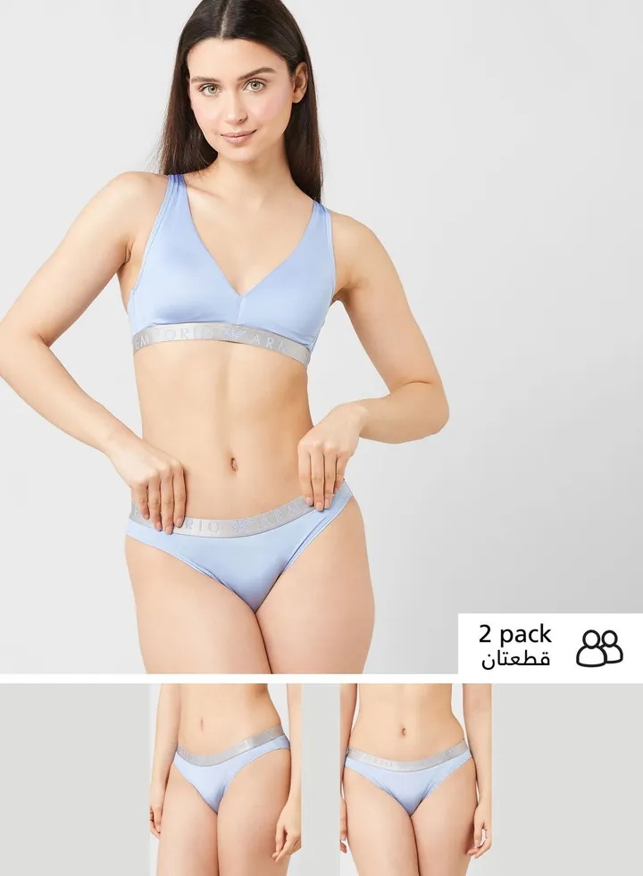 2 Pack Logo Brief