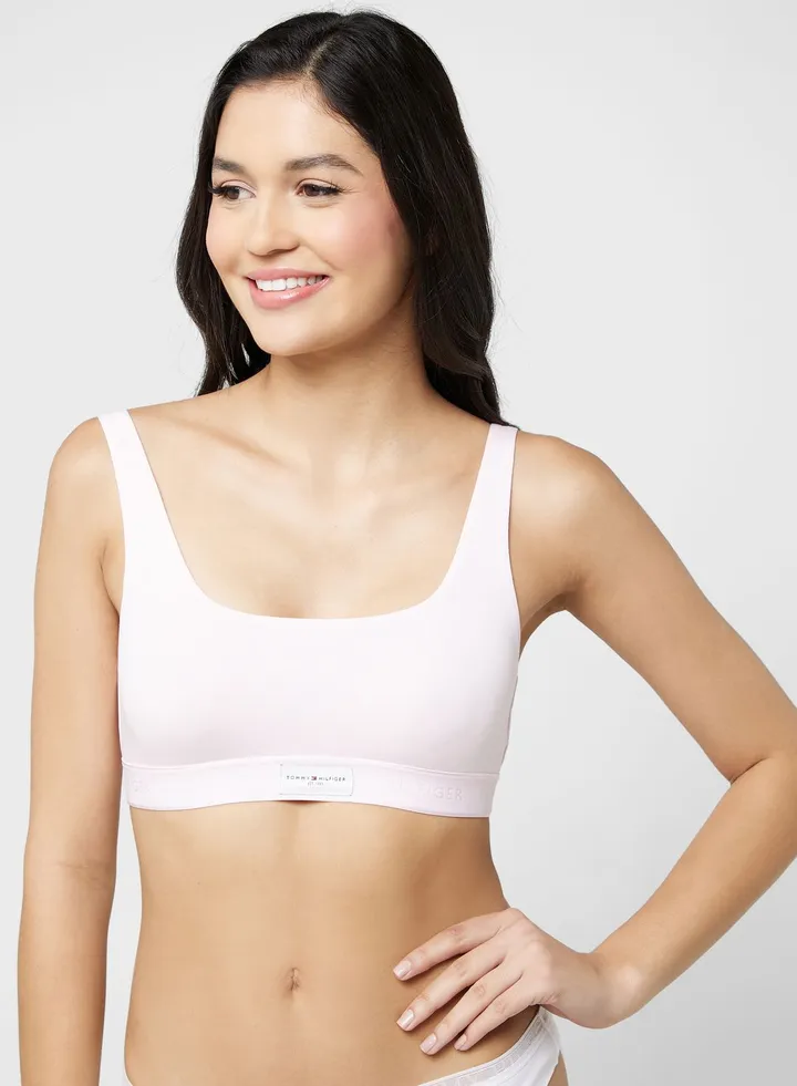 Logo Band Sport Bra