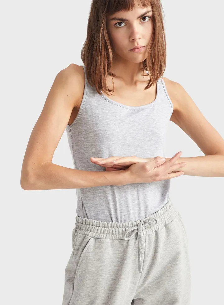 Scoop Neck Tank Top