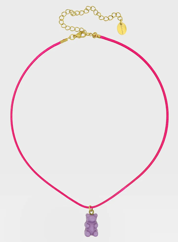 Lola Gummy Bear Cord Necklace