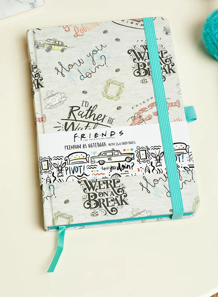 Friends Marl Notebook