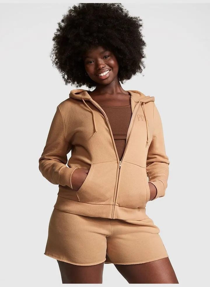 Fleece Zip-Up Everyday Hoodie