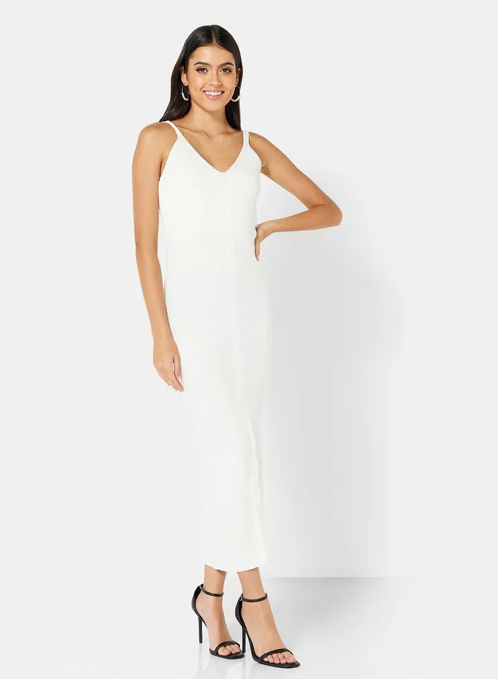 Knit Bodycon Maxi Dress