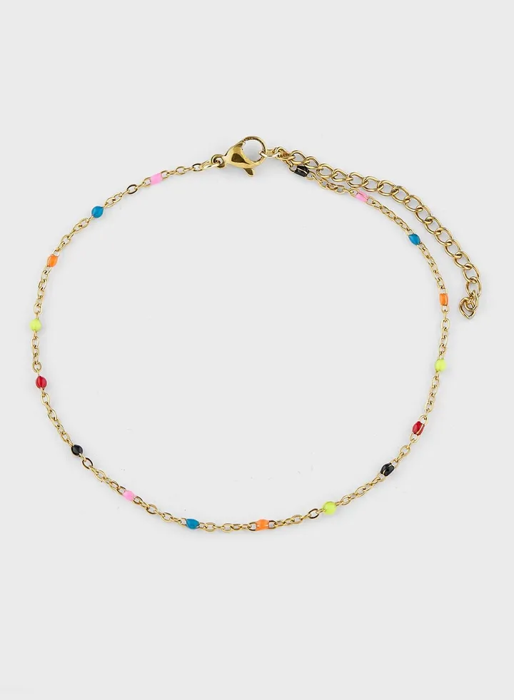 Beaded Chain Bracelet