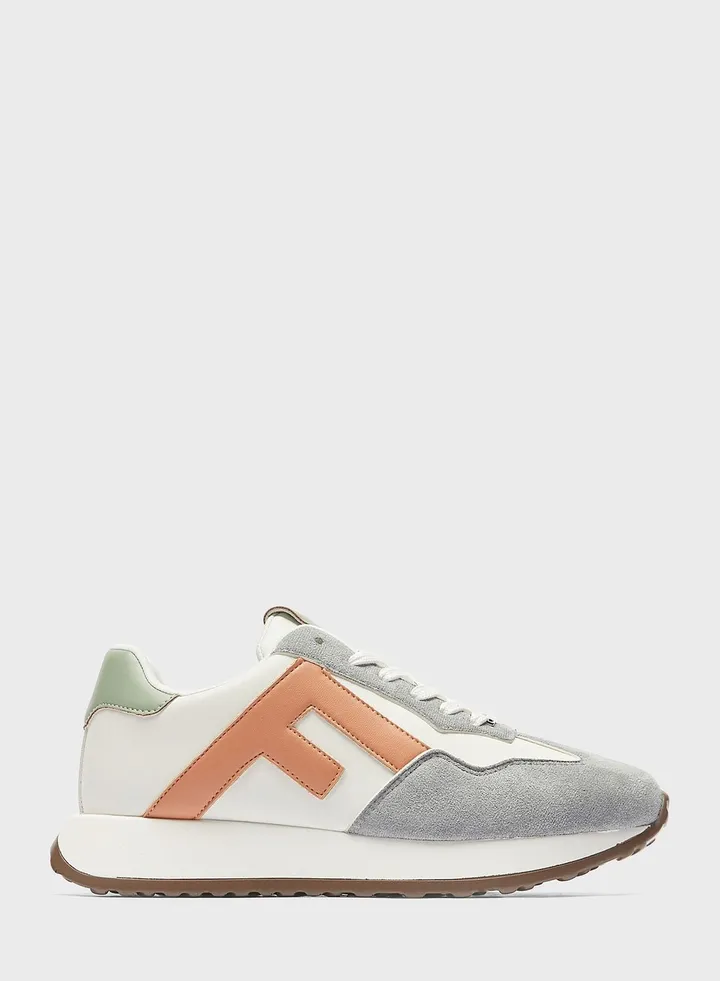 Lace Up Low Top Sneakers