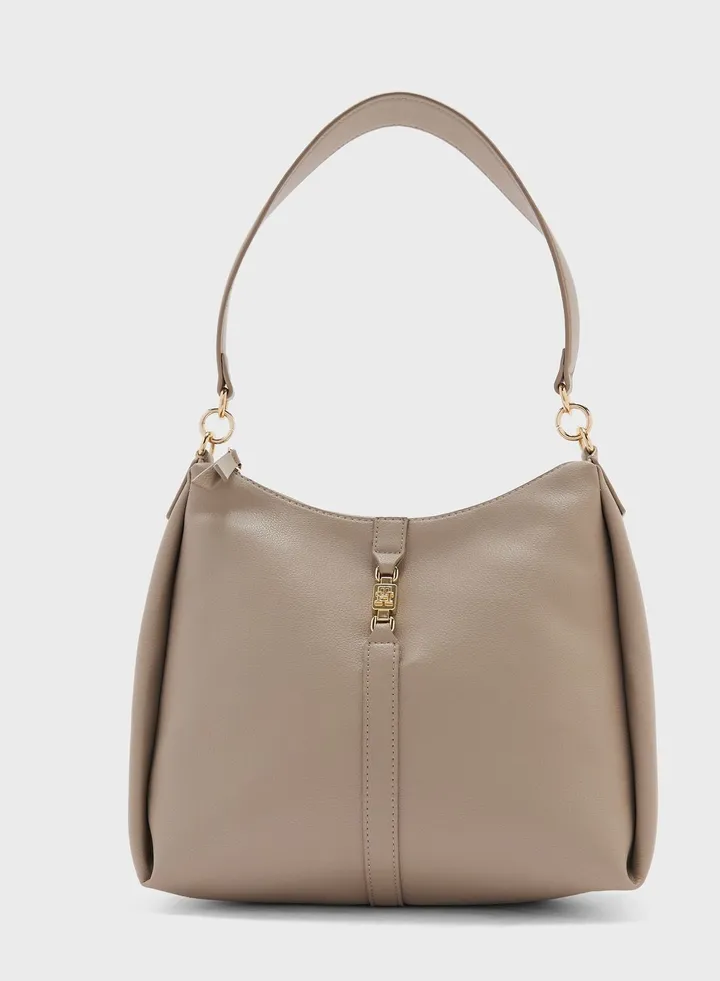 Feminine Top Handle Hobo Bag