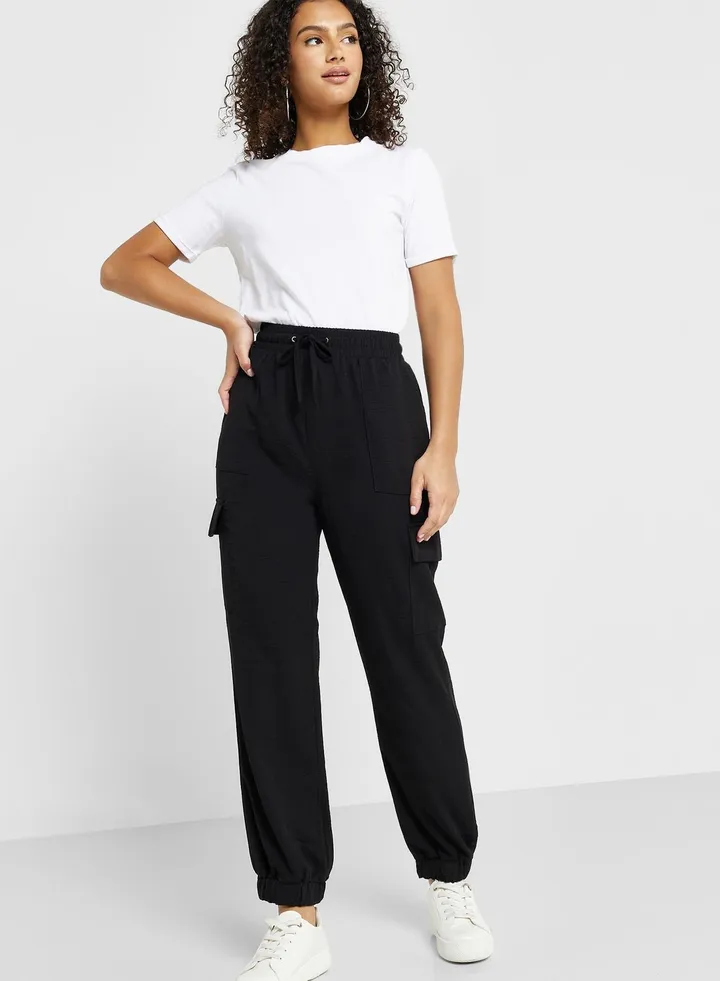 Pocket Detail Pants
