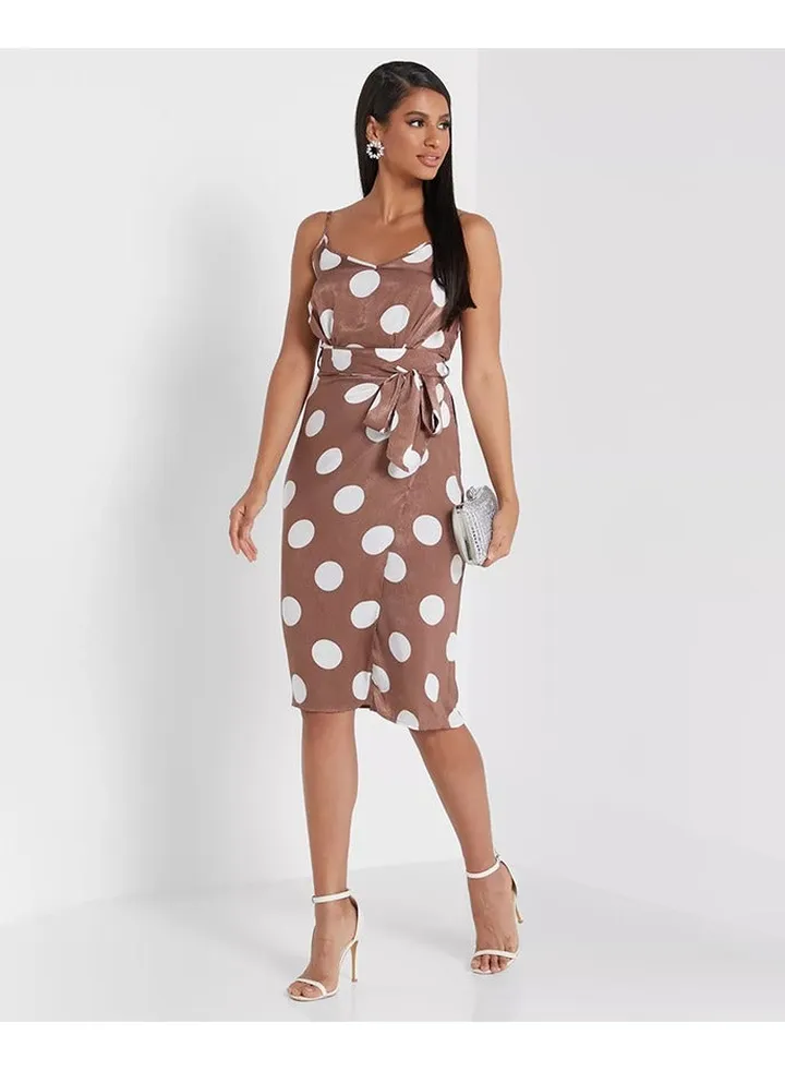 Little Mistress Mushroom Spot Dress