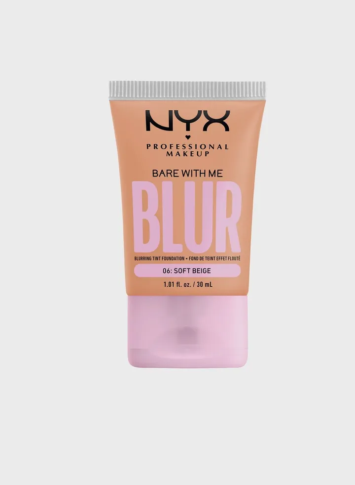 Bare With Me Blue Tint Foundation - Soft Beige