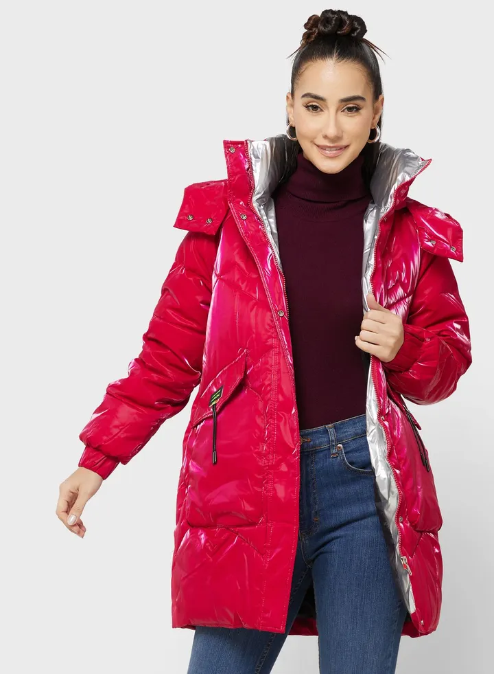 Longline Padded Jacket