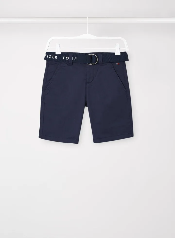Boys Essential Belted Chino Shorts