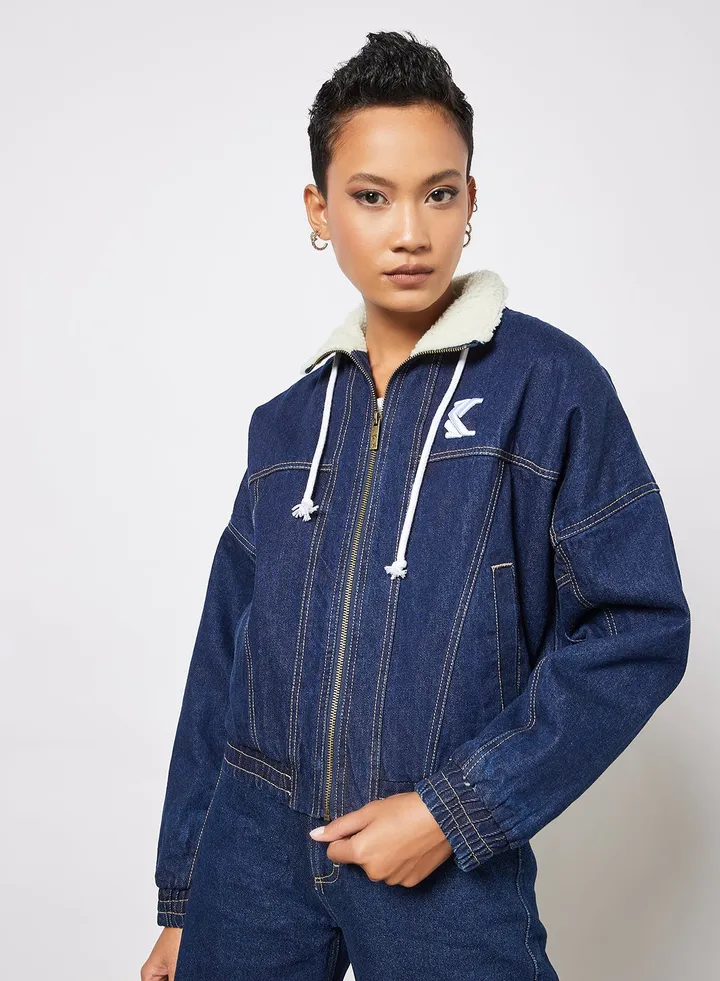OG Raw Denim Jacket Dark Blue