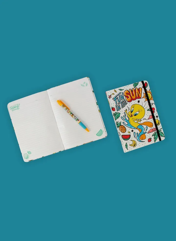 Looney Tunes A5 Casebound Notebook Tweety