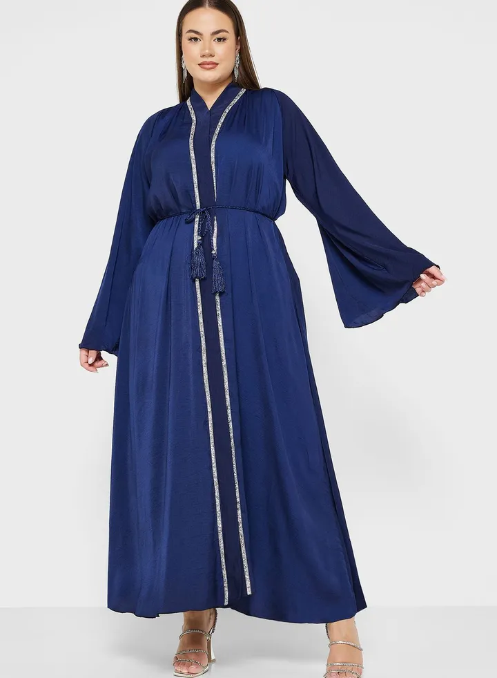 Flute Sleeve Abaya