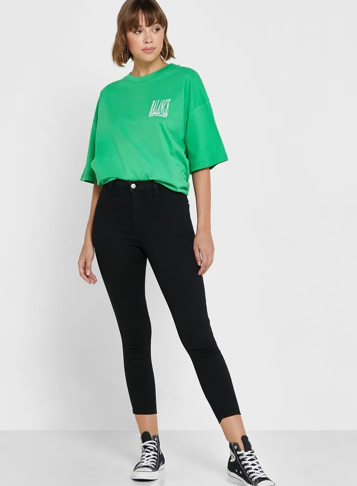High Waist Skinny Jeans