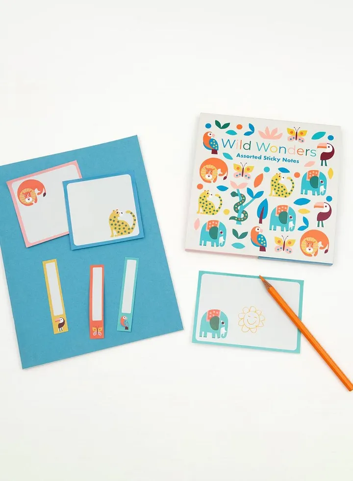 Wild Wonders Sticky Notes