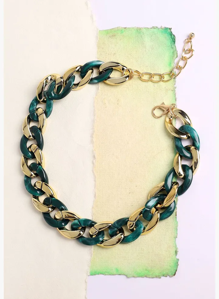 Gold Plated Designer Party Necklace For Women