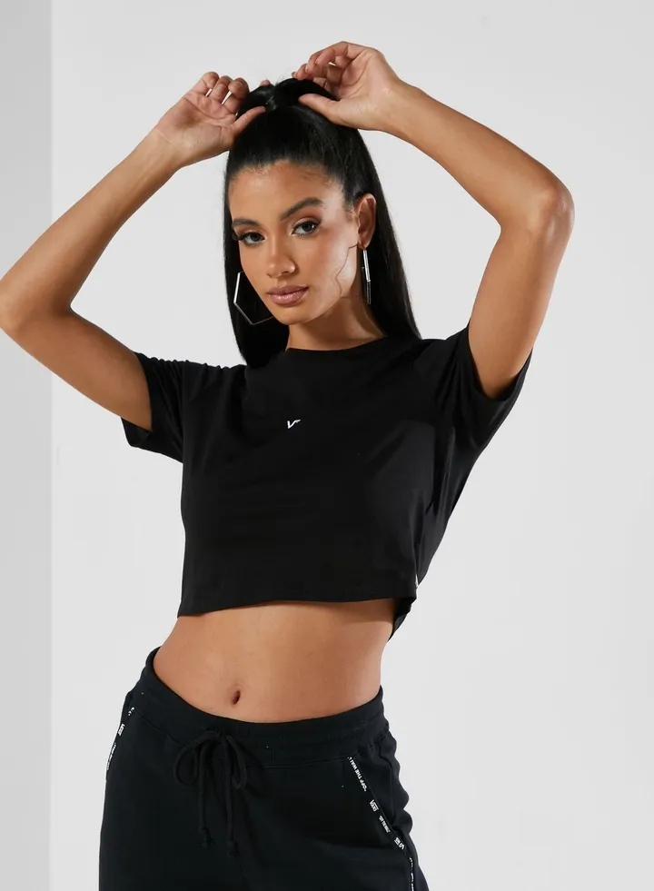 Flying V Cropped T-Shirt