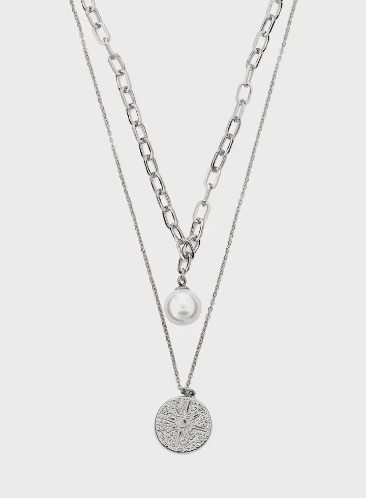 Mae Sun Pearl Pendant Necklace