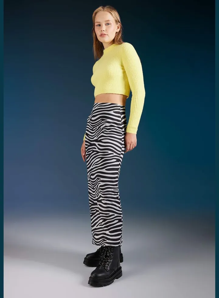 Woman Pencil Skirt Knitted Skirt
