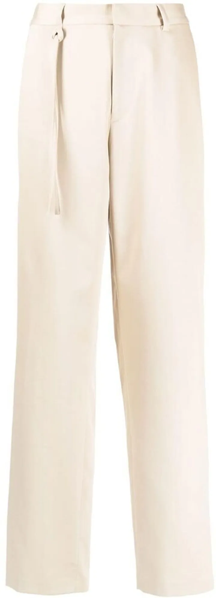 Straight-Leg Tailored Trousers