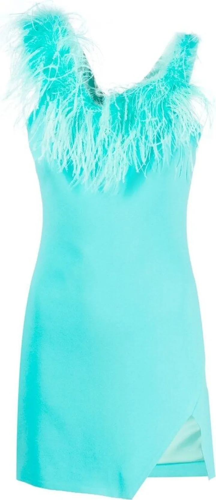 Feather Detail Dress
