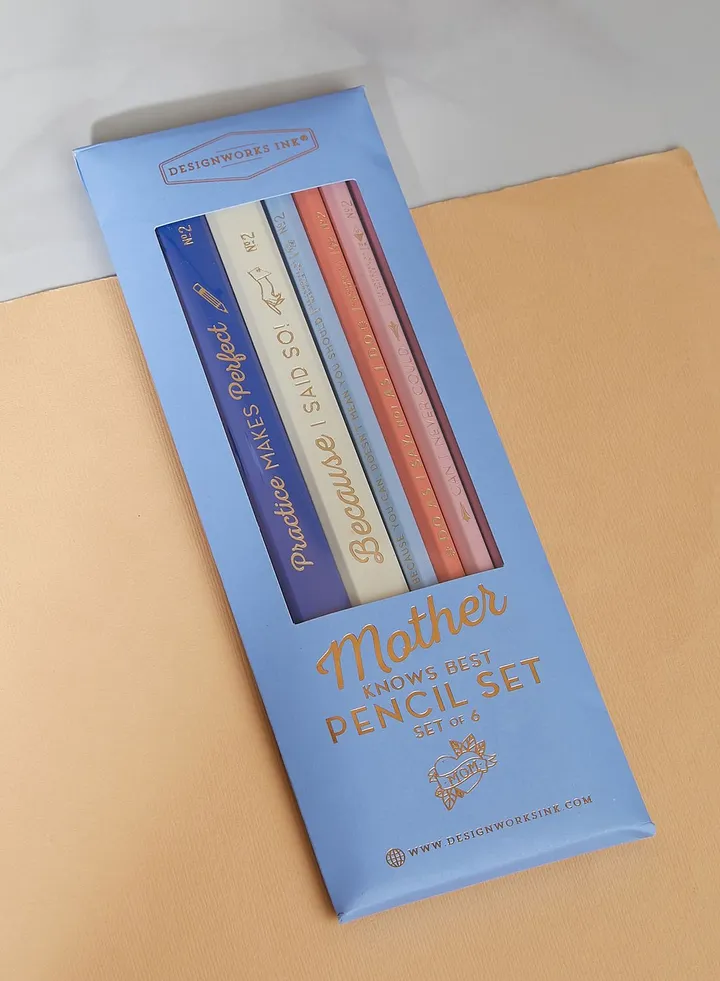 Mother Knows Best Pencil Set