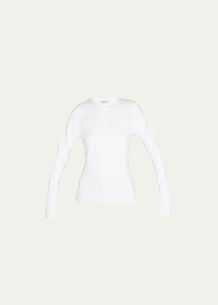 Manoel Wool-Cashmere Top