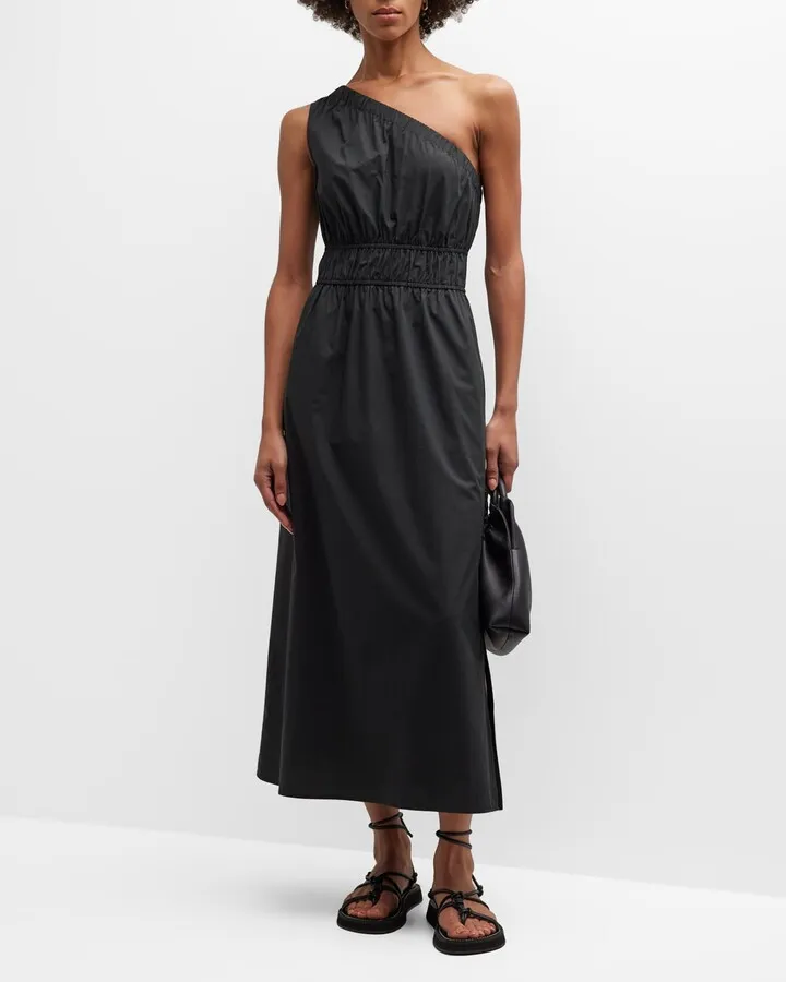 Selani One-Shoulder Midi Dress