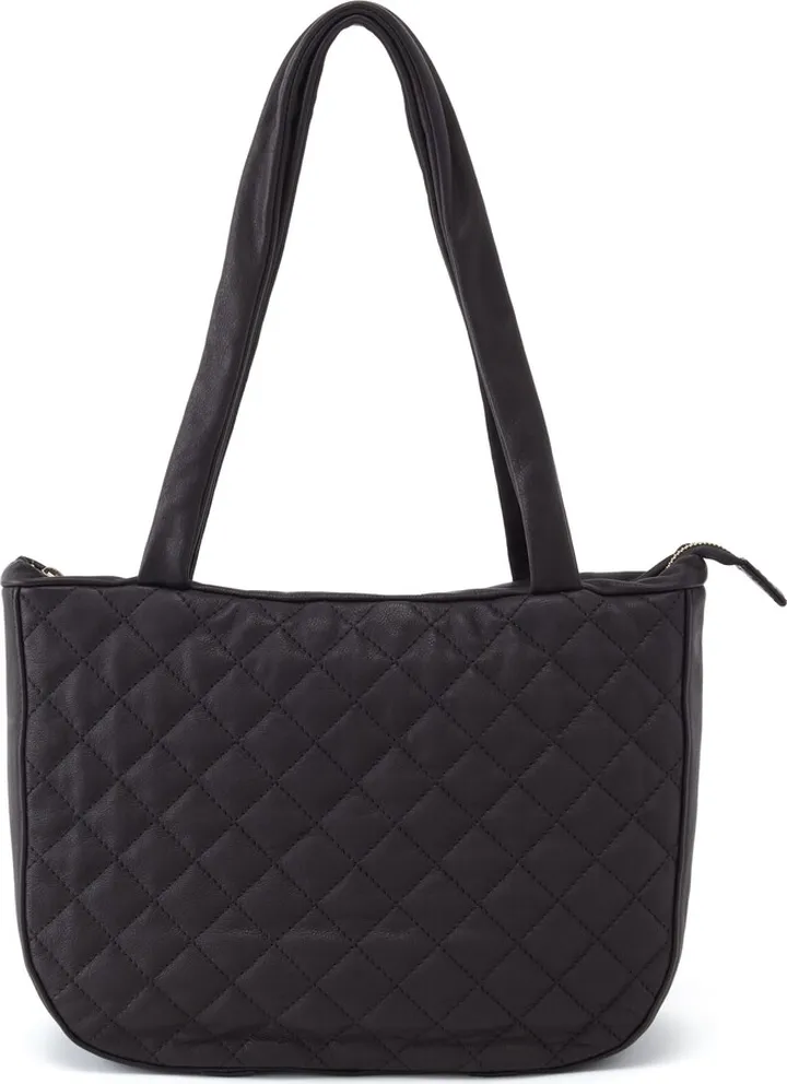 Carver Quilted Leather Shoulder Bag