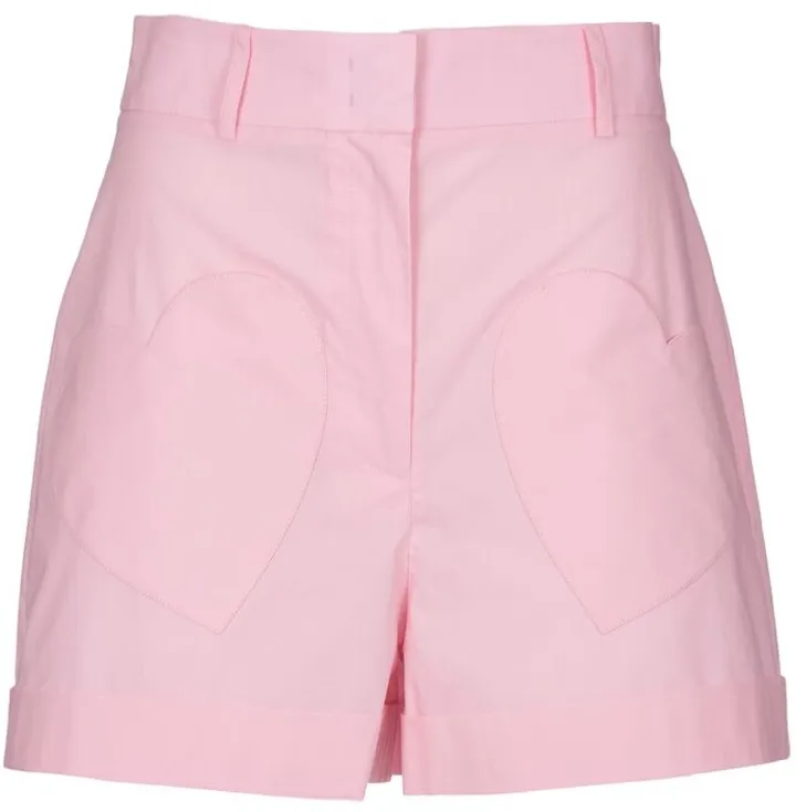 Moschino Heart Shape Pocket Shorts