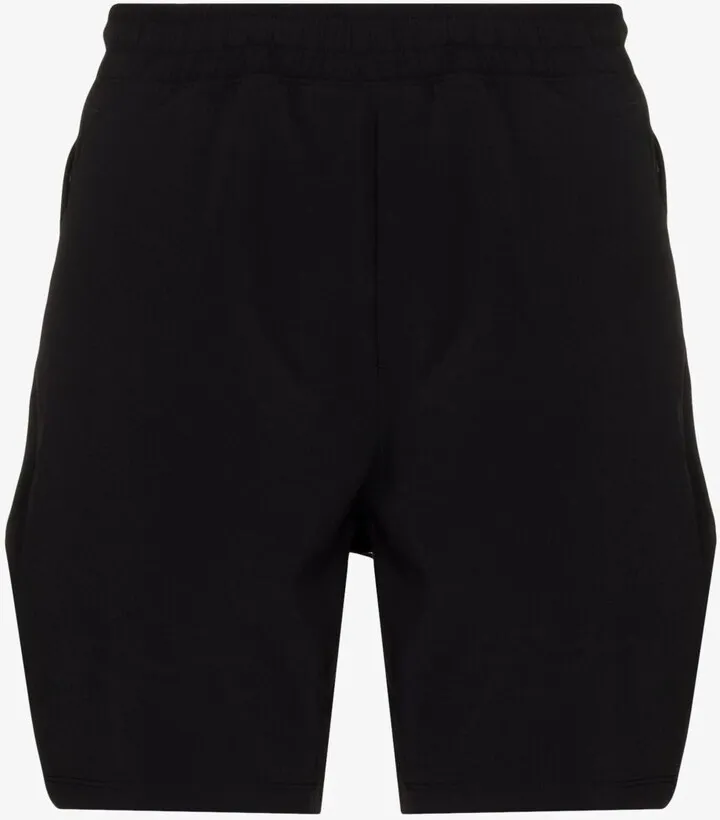 Black Pace Breaker Lined 7 Inch Running Shorts