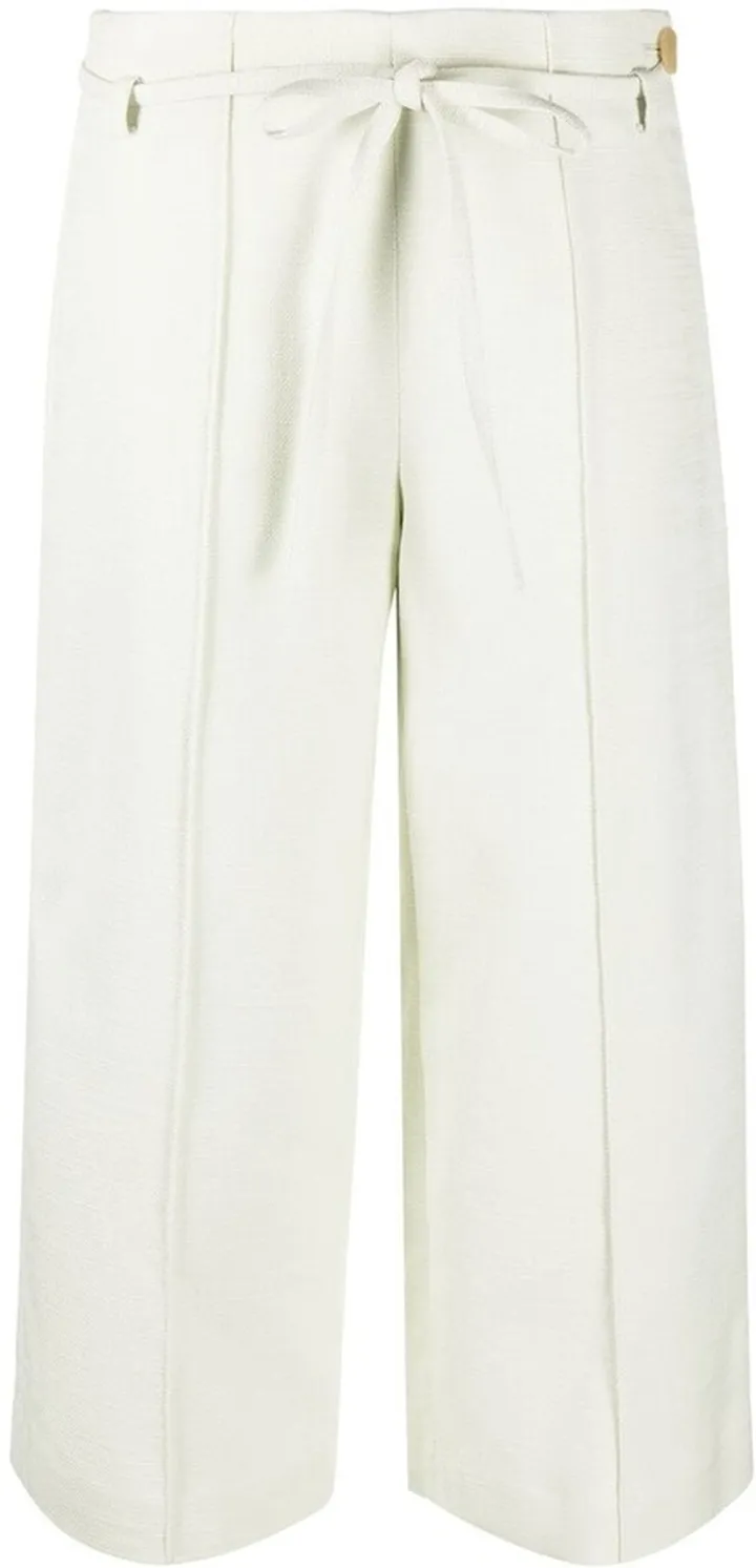Cropped Panama Trousers