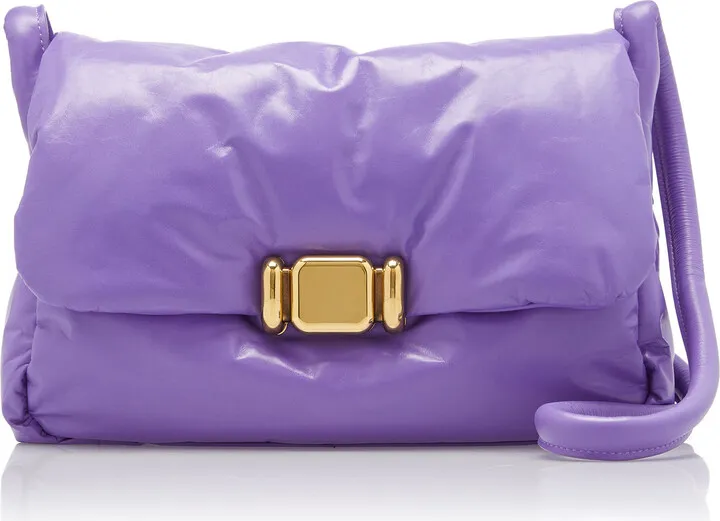Women's Padded Leather Bag