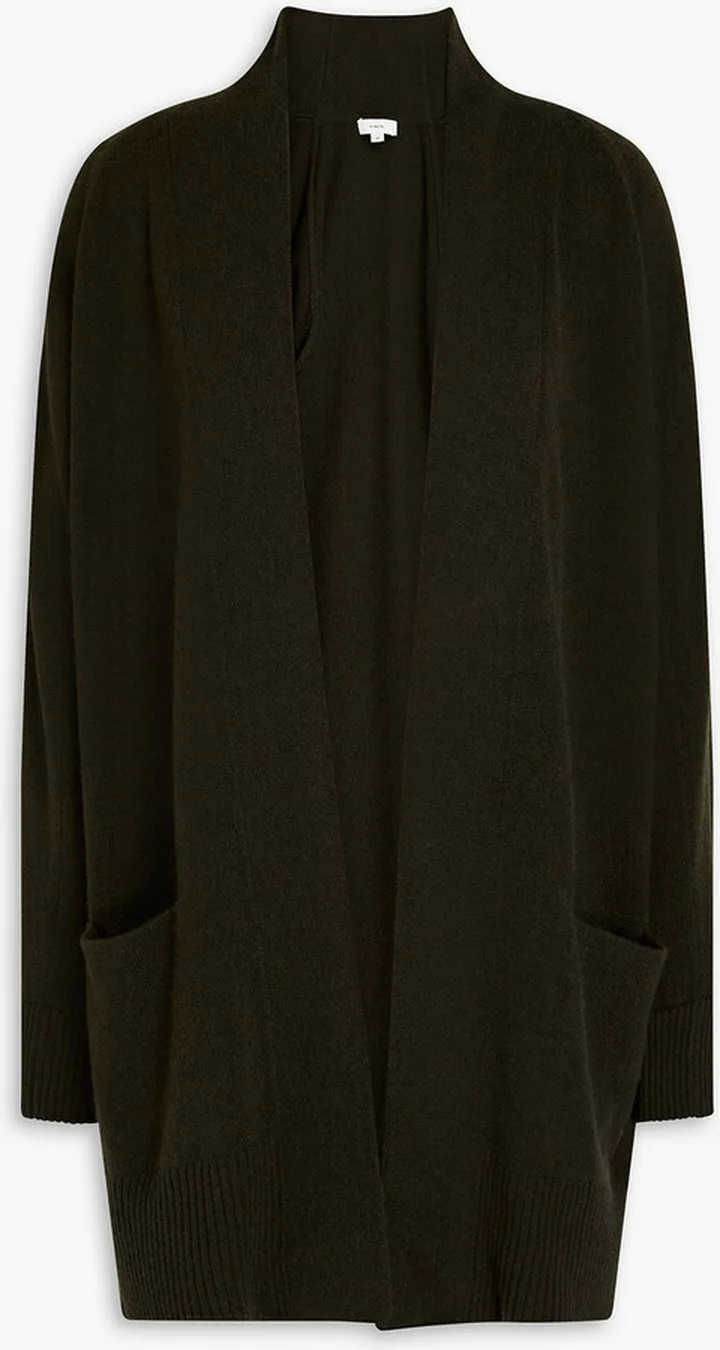 Wool and cashmere-blend cardigan