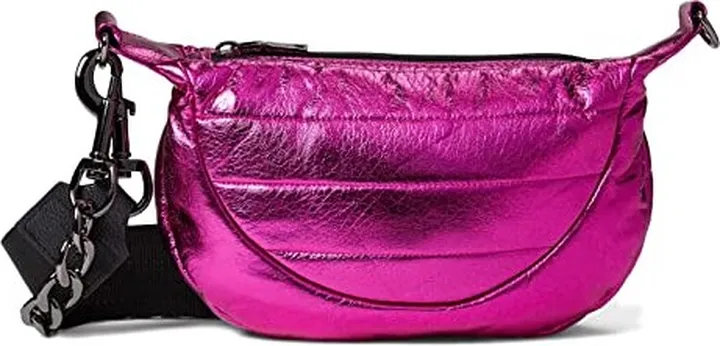 THINK ROYLN Tiny Dancer - Small (Luxe Crackled Fuchsia) Handbags