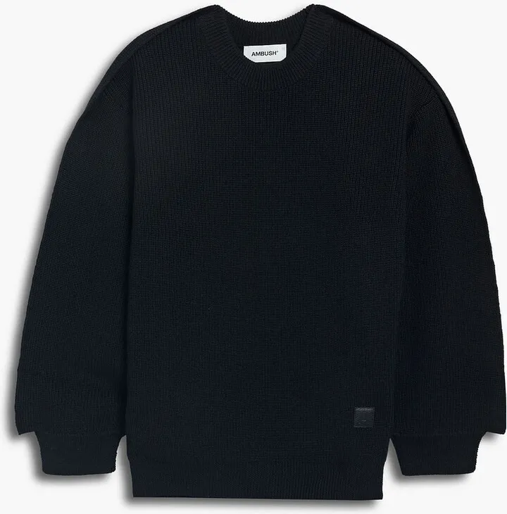 Ribbed wool sweater