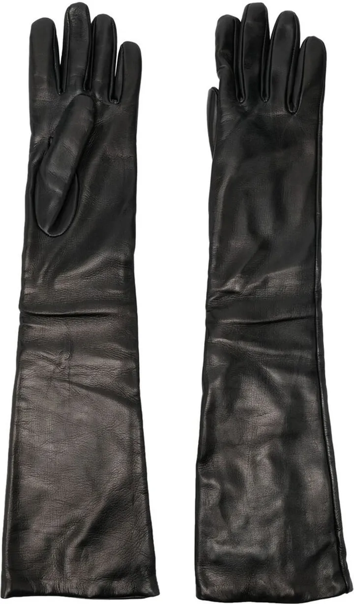 Leather Long-Length Gloves