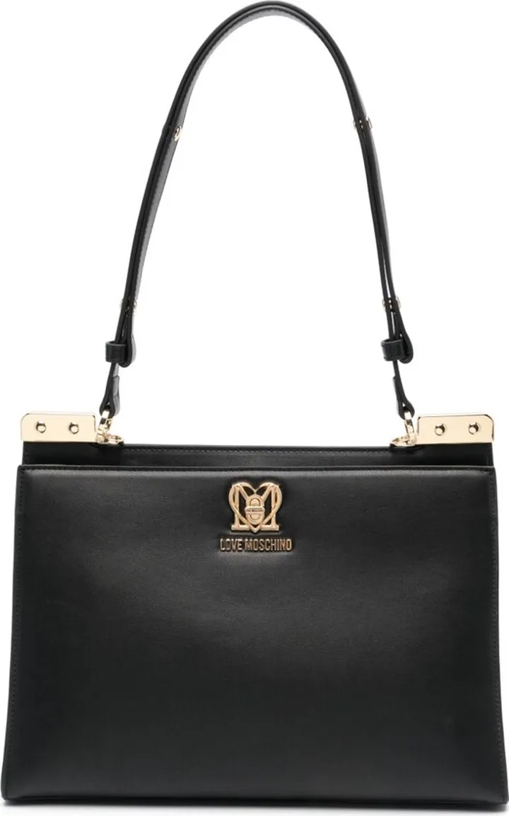 Logo-Plaque Shoulder Bag
