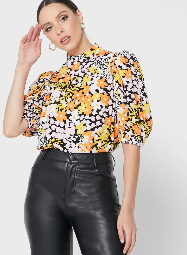 Floral Print Top