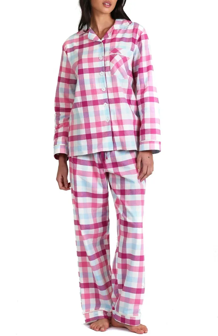 Plaid Organic Cotton Pajamas