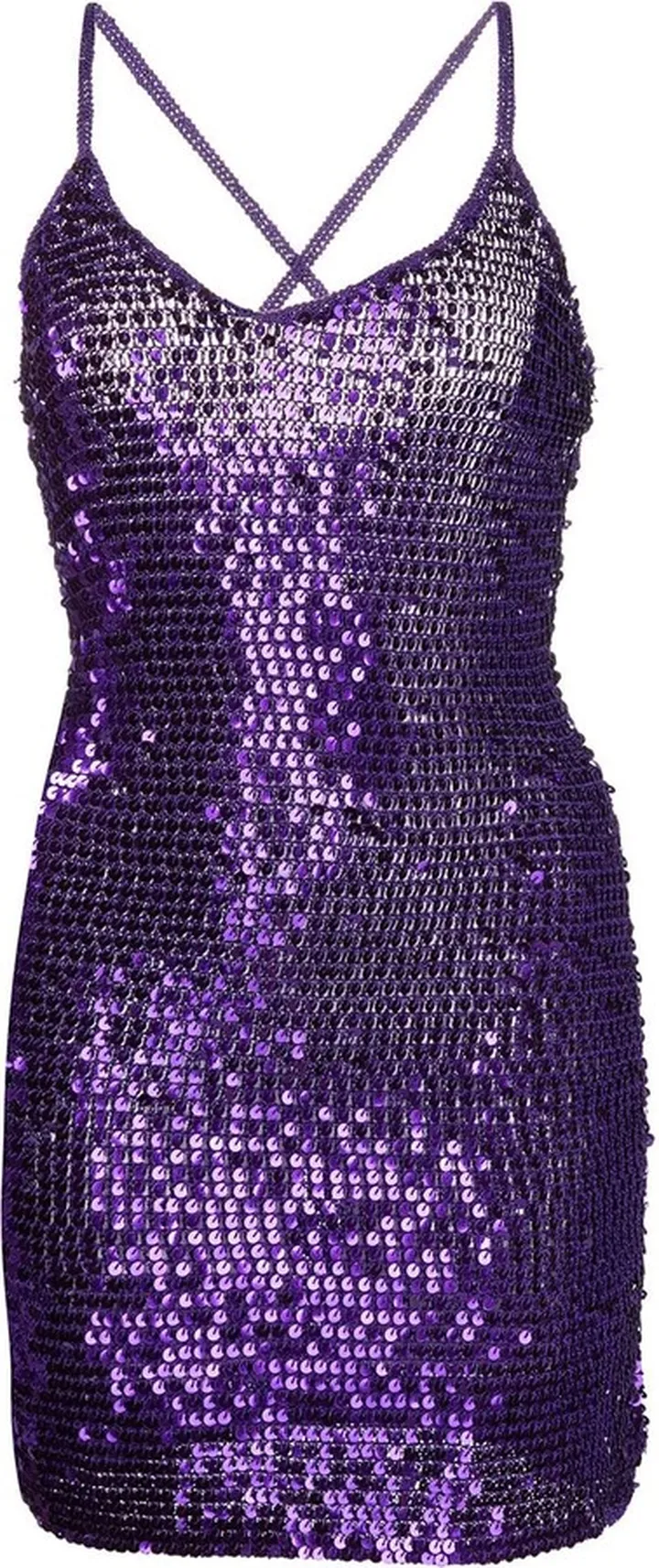 Elliana sequin-embellished minidress