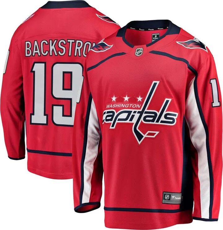 Men's Nicklas Backstrom Red Washington Capitals Breakaway Player Jersey