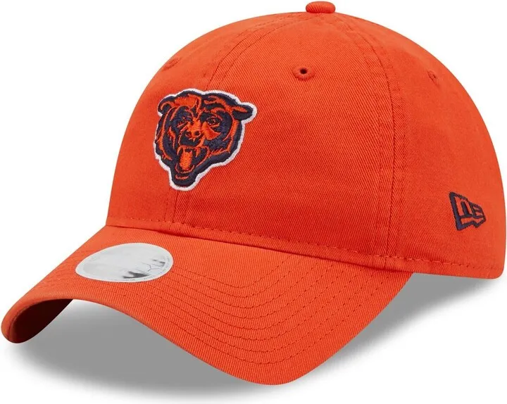 Women's New Era Orange Chicago Bears Core Classic 2.0 9Twenty Adjustable Hat