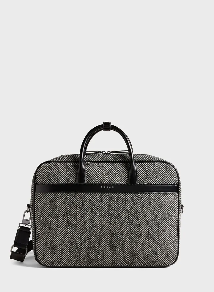 Andreaz Herringbone Document Bag